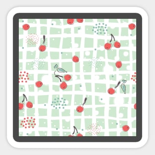 Cherry Pattern Sticker